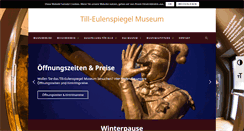 Desktop Screenshot of eulenspiegel-museum.de